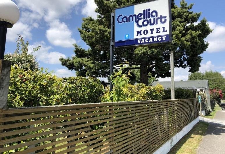 Camellia Court Family Motel Taupo Exterior foto